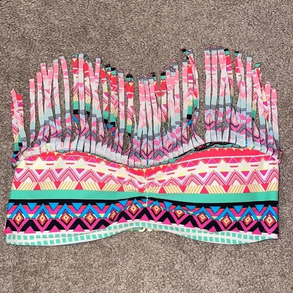 FOREVER 21 fun,geometric design strapless bikini set in Women’s size Small - Picture 6 of 14